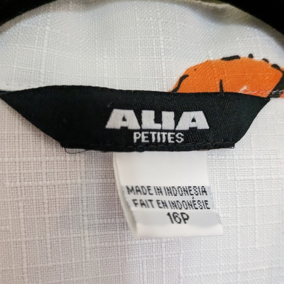 Vintage Alia Fruit and Fish Print Colourful Lightweight Jacket - Picture 5 of 9